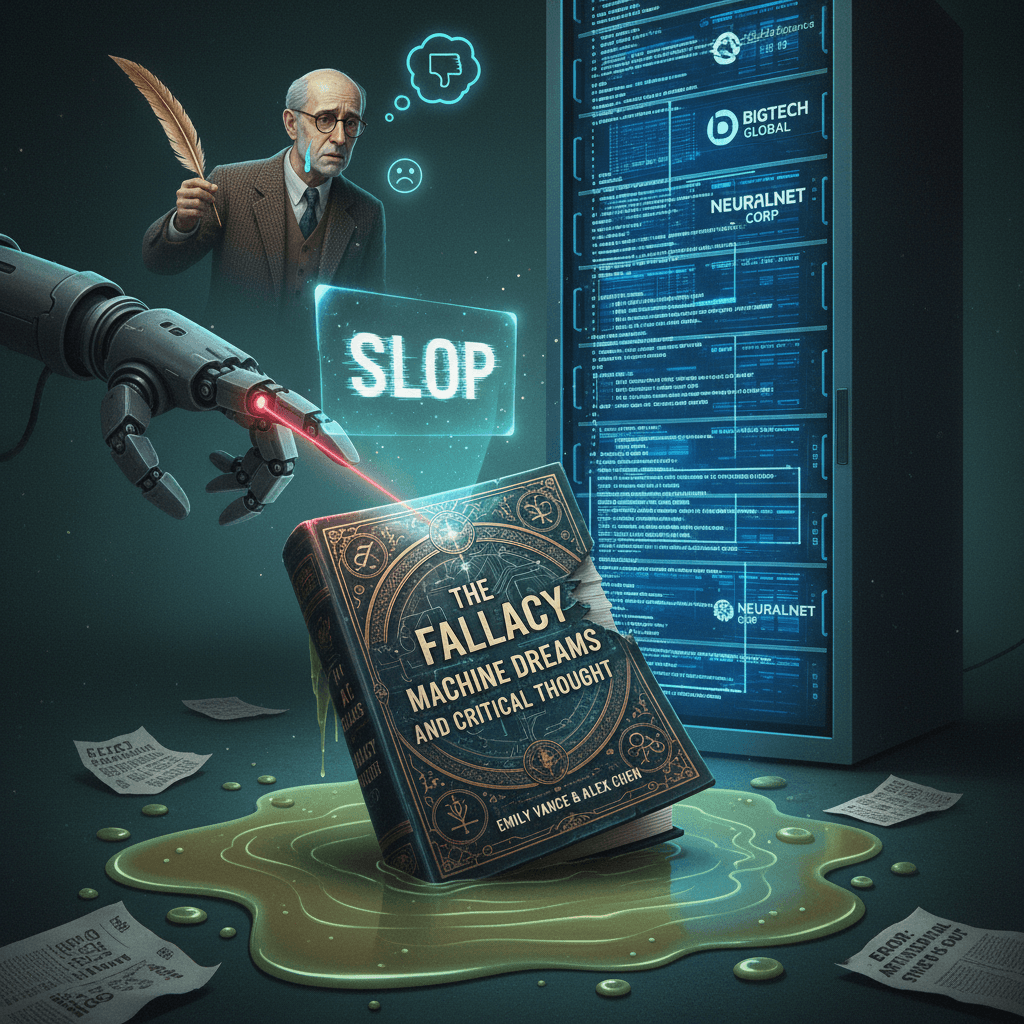 Legitimate book cover mistaken for slop; sorry Emily and Alex