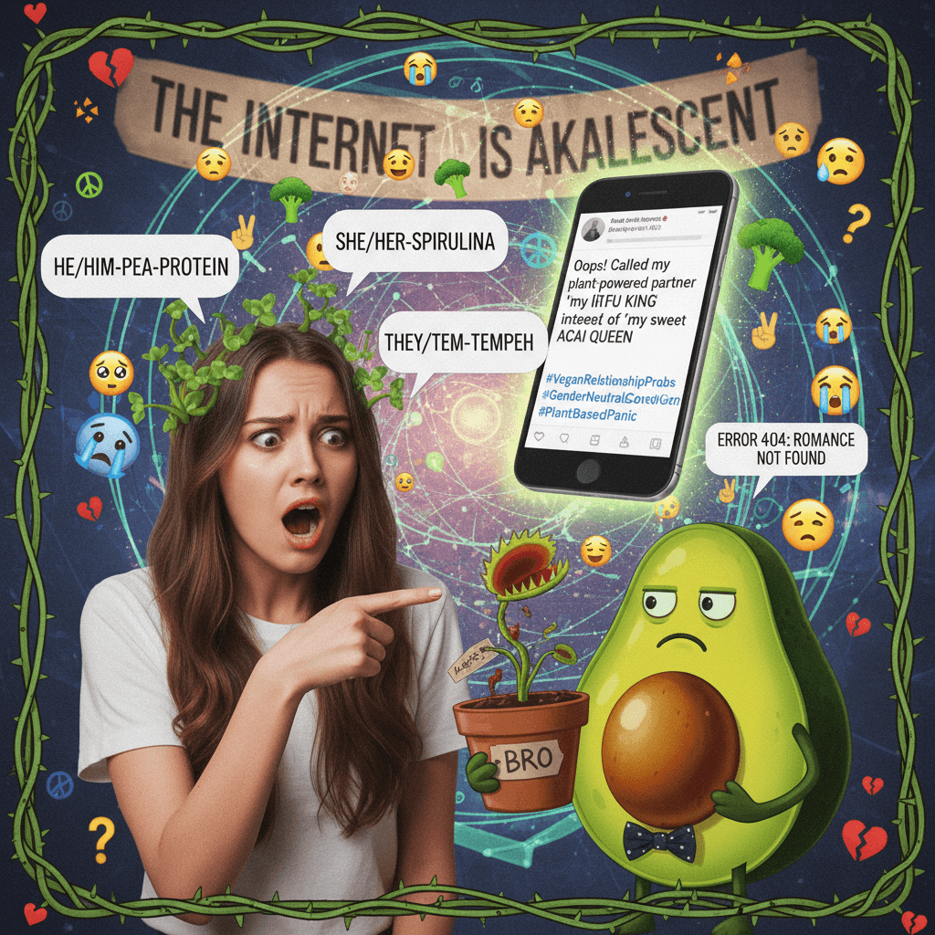 accidentally misgendered gf with wrong plant-based pet name