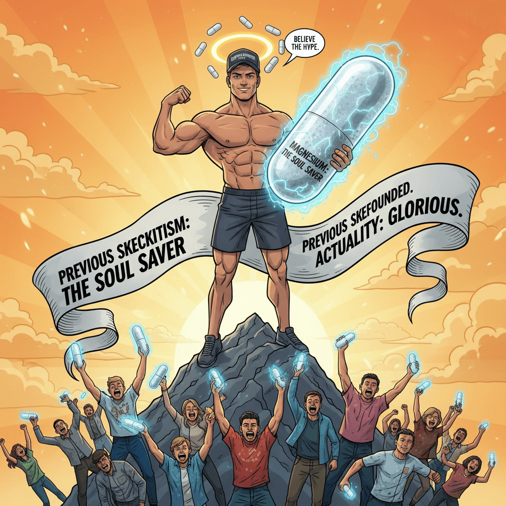 magnesium saves another soul, hype was justified actually