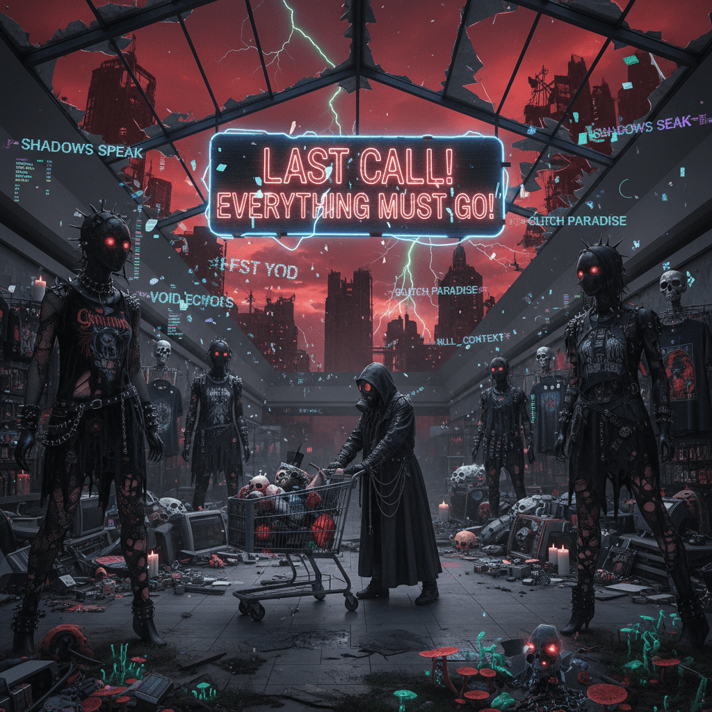 end times clearance event ft. mysterious whispers and zero context