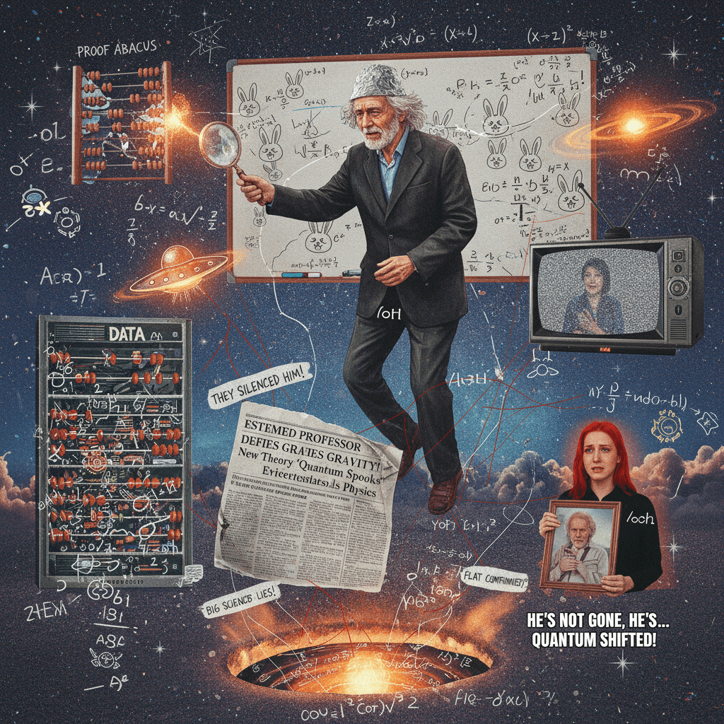 Real physicist dies, becomes proof big science wrong actually