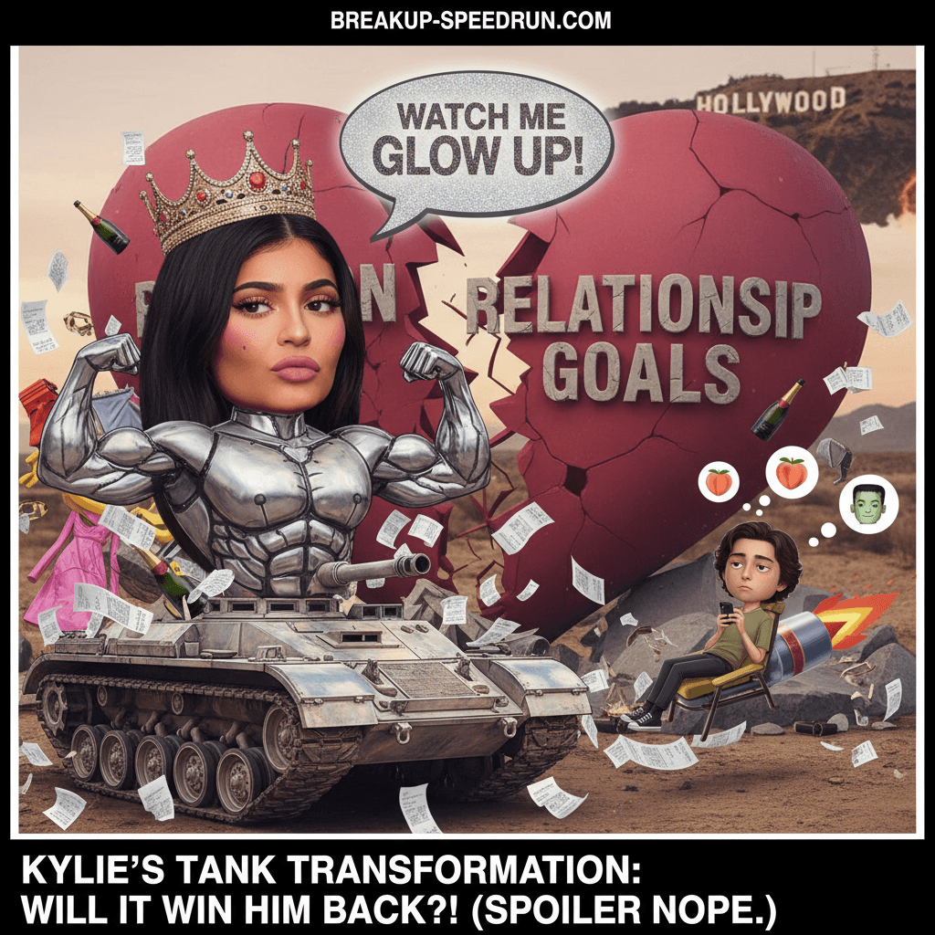 Kylie tanks her body to make Timothee jealous (it won't work)