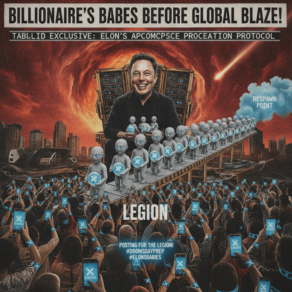 elon wants a legion before doomsday, uses surrogates like npc respawn