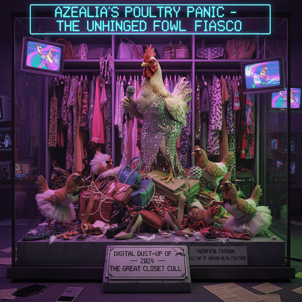 Azealia's closet had more drama than a poultry farm