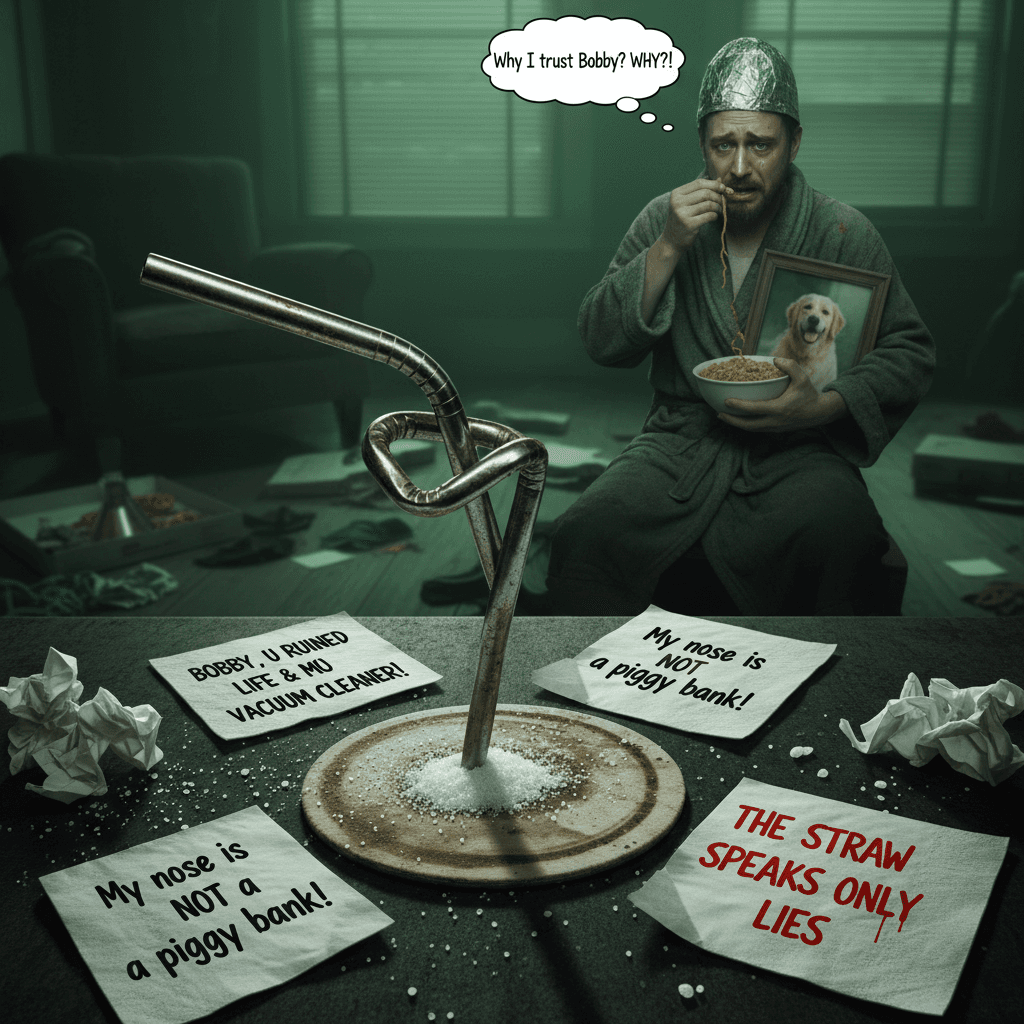 Bobby's cocaine straw: a cautionary tale of roommate drama