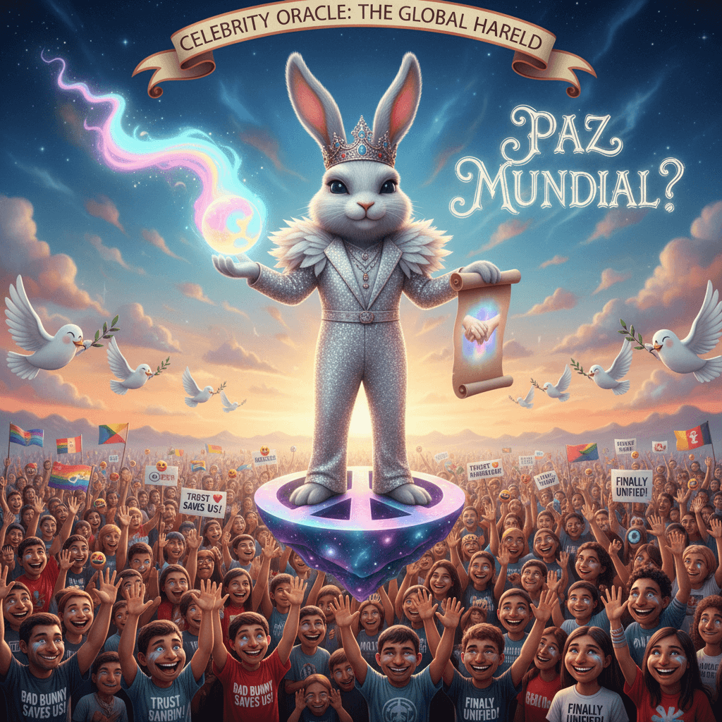 Bad Bunny announces world peace via vague teaser, libs rejoice