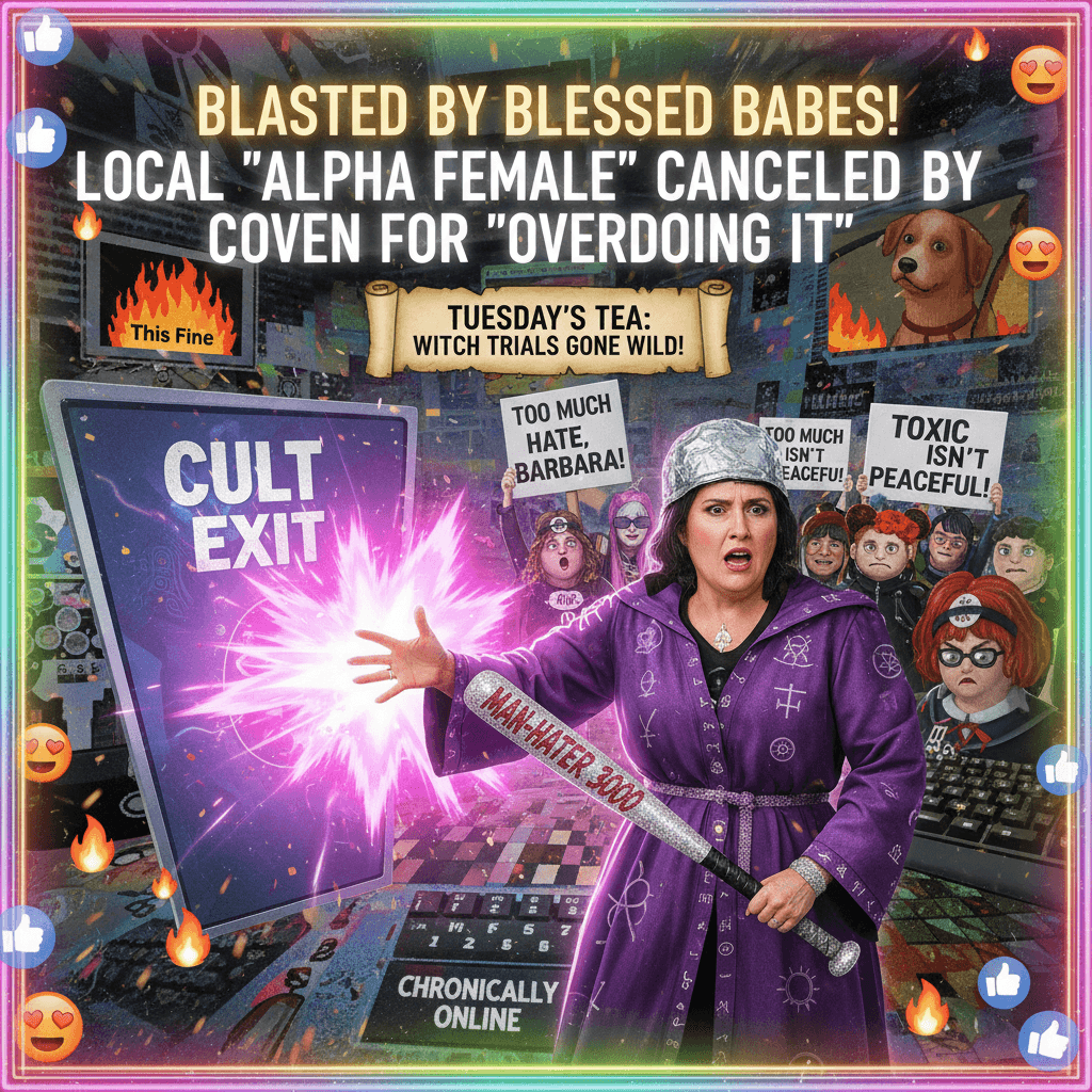 Woman gets cult-fired for being too misogynistic, very normal Tuesday