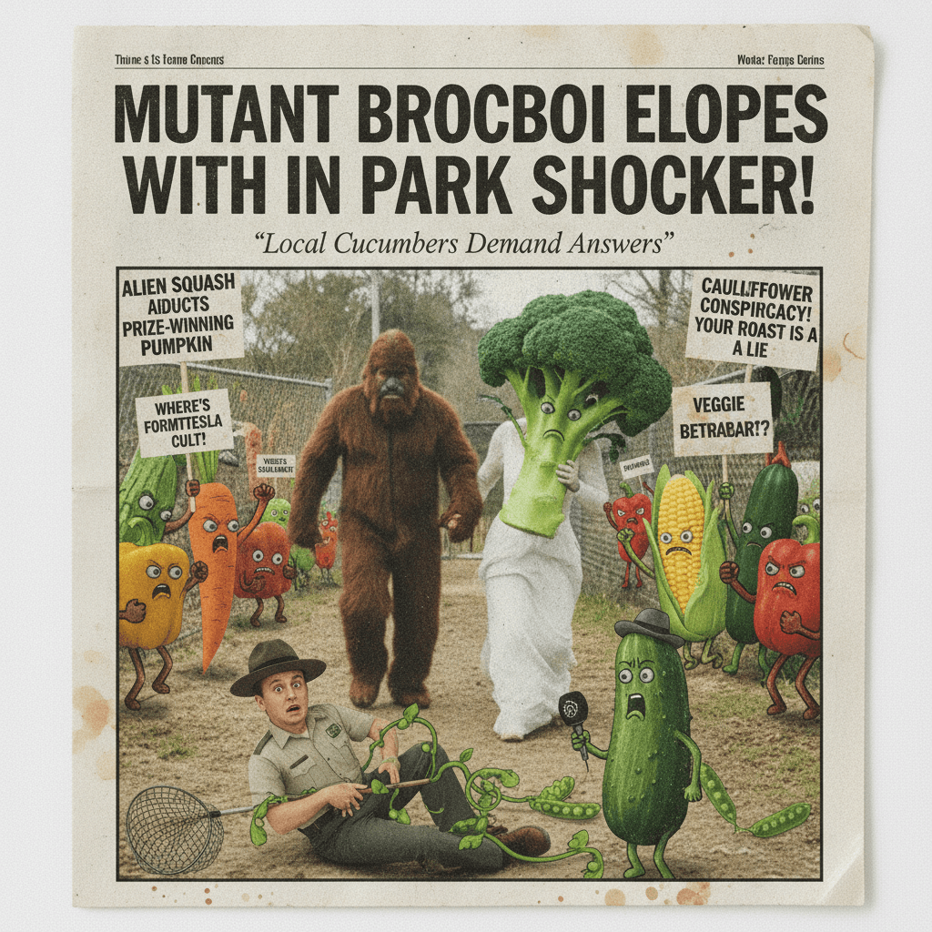 nature reserve incidents and vegetables: a love story nobody asked for