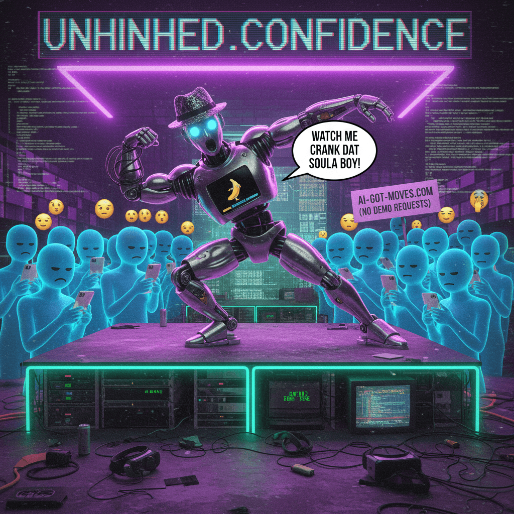 bot really said 'I got the moves' and nobody asked for a demo