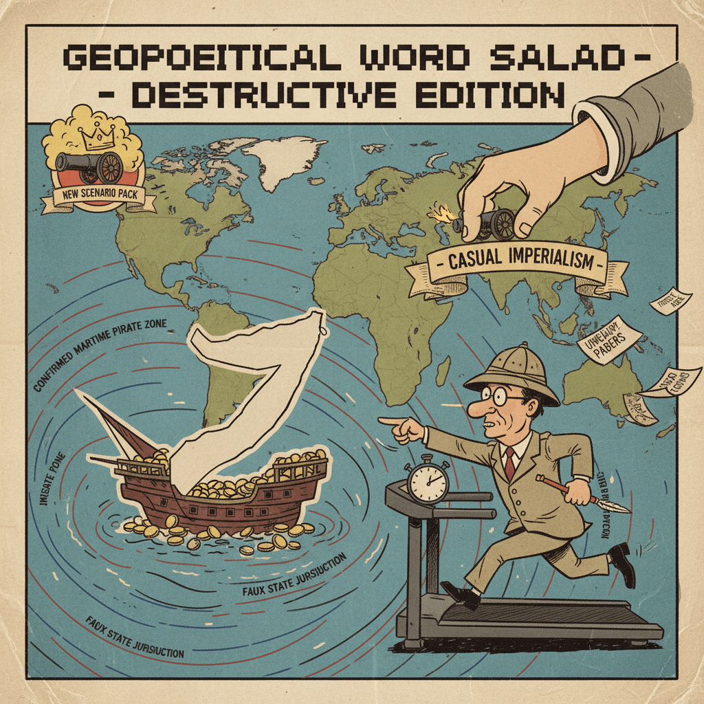 Somalia bad, actually fake country, ship pirates confirmed source