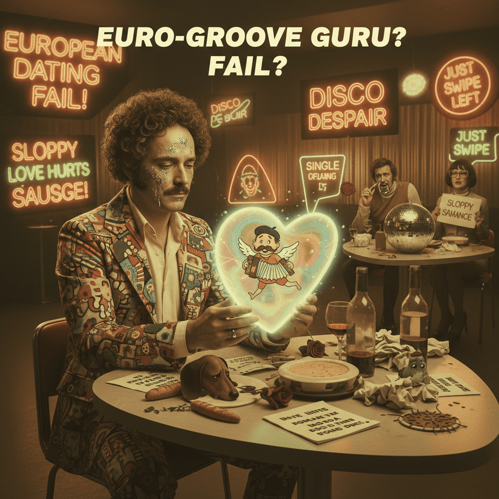 Bald guy learns romantic wisdom from European nightlife, sadness included