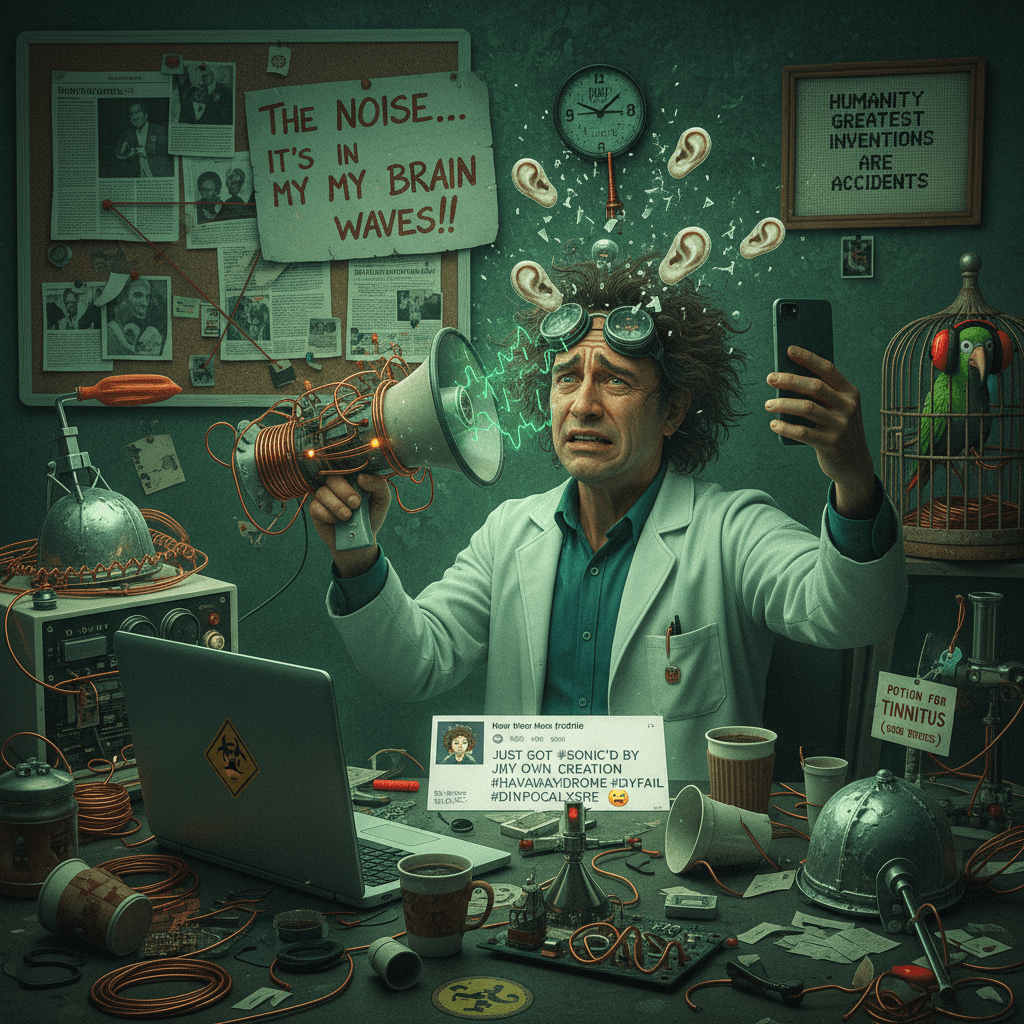 DIY sonic weapons and ear trauma: a cautionary tale of hubris