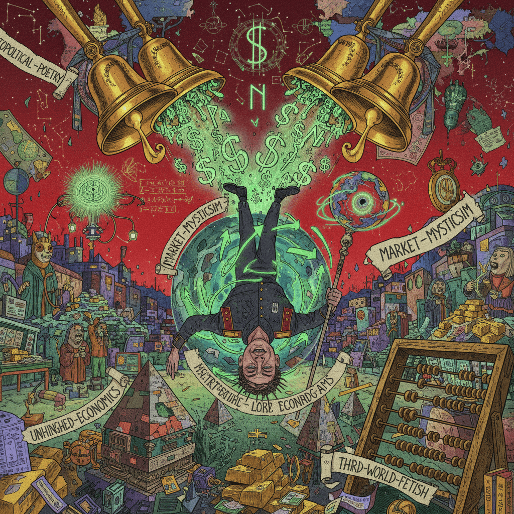 NYSE bells go brrr, dictators weep: a fever dream about global finance