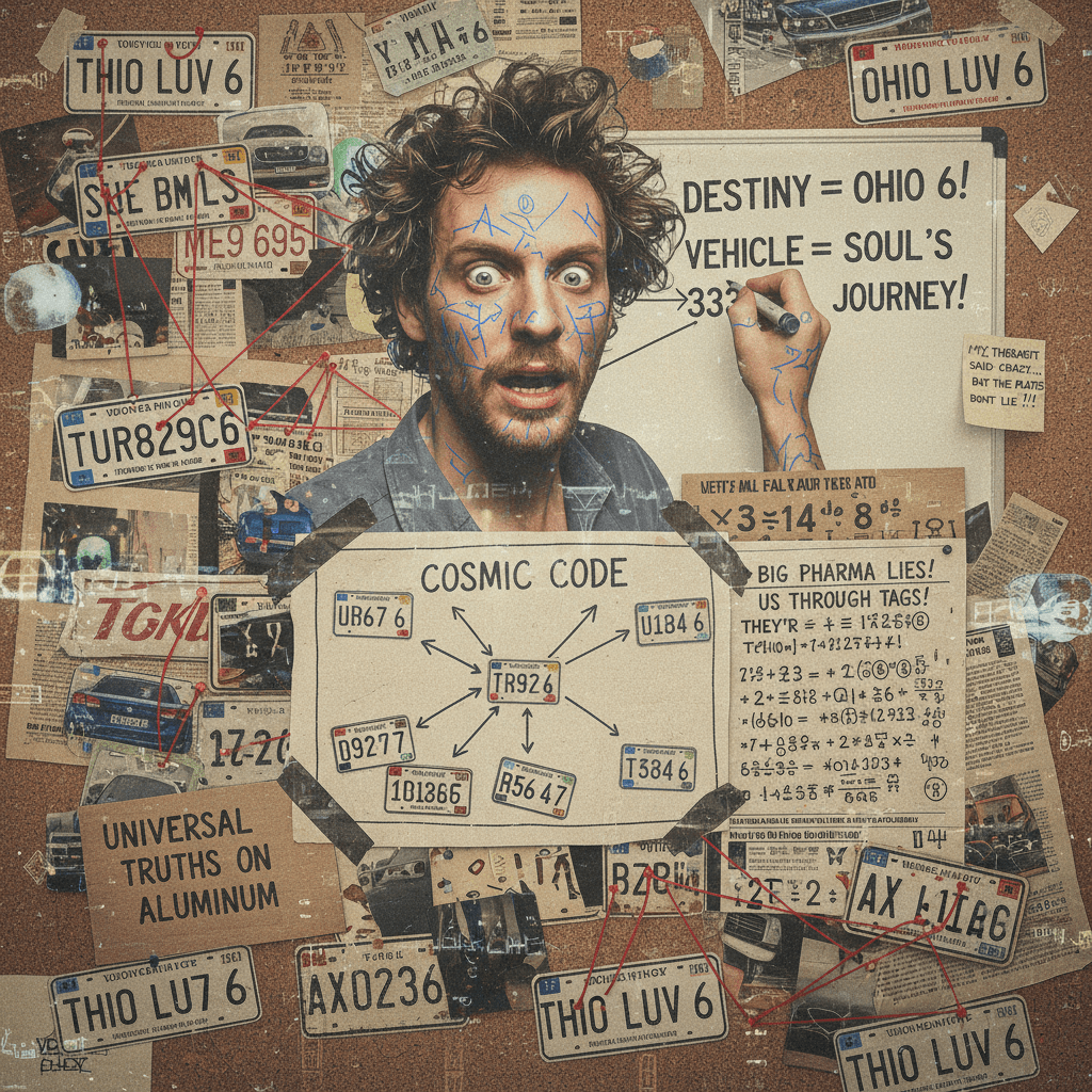 universe communicates exclusively via vehicle registration