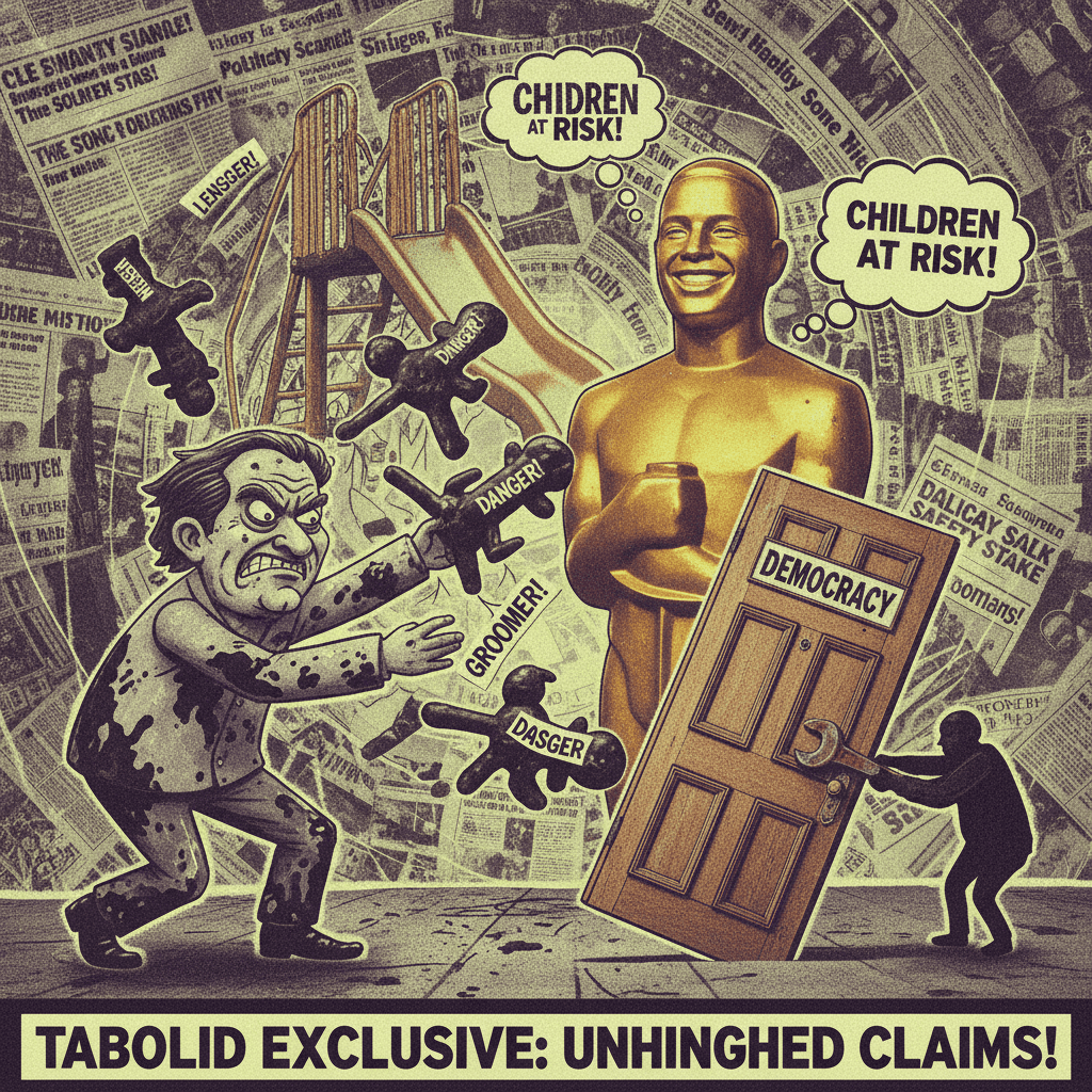 Unhinged political attack weaponizing child safety allegations