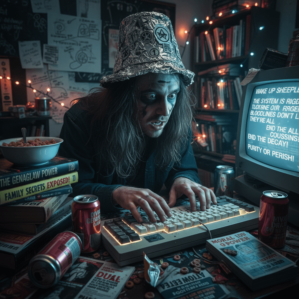 unhinged political manifesto with incest subtweet energy