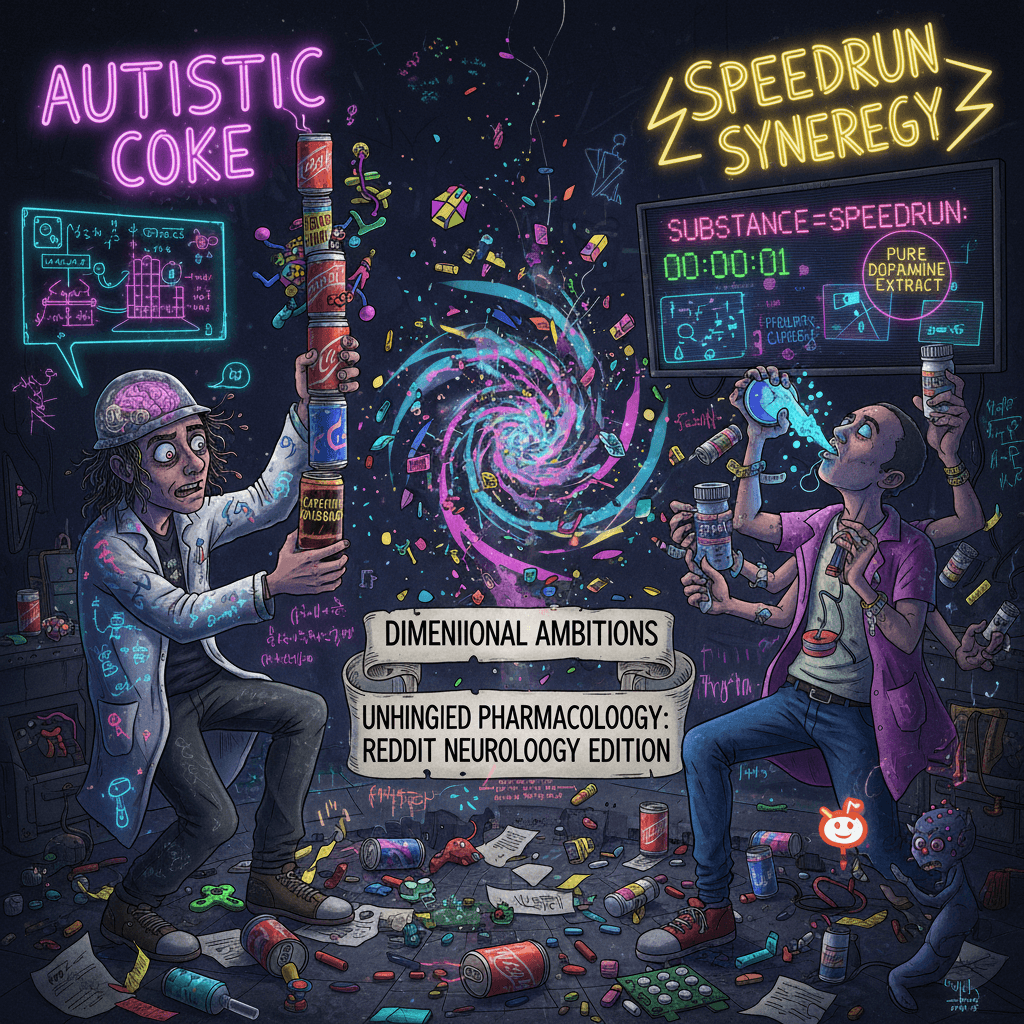autistic coke vs speed: a tale of dimensional ambitions